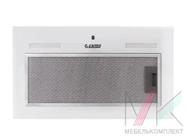 Врезной блок EXITEQ EX-1246 WHITE Glass 60, ширина 52см, макс.производ.850м3/час