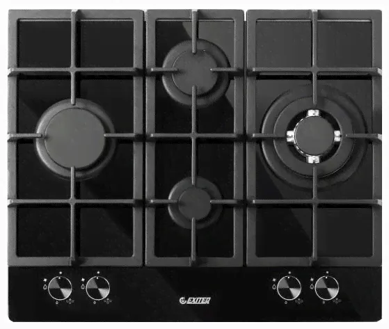 Газовая варочная панель Exiteq PF 640 STGB E А