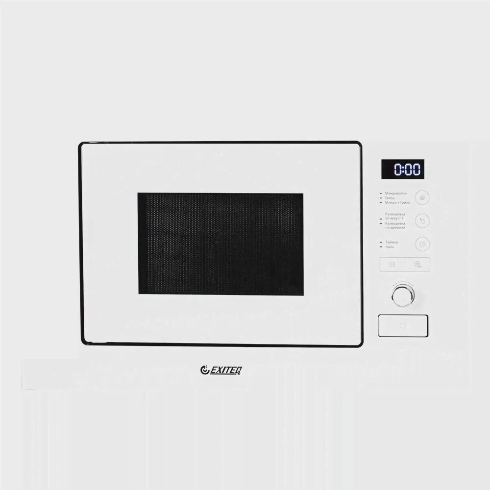 Встраиваемая микроволновая печь 59,4 см Exiteq EXM-108 белая