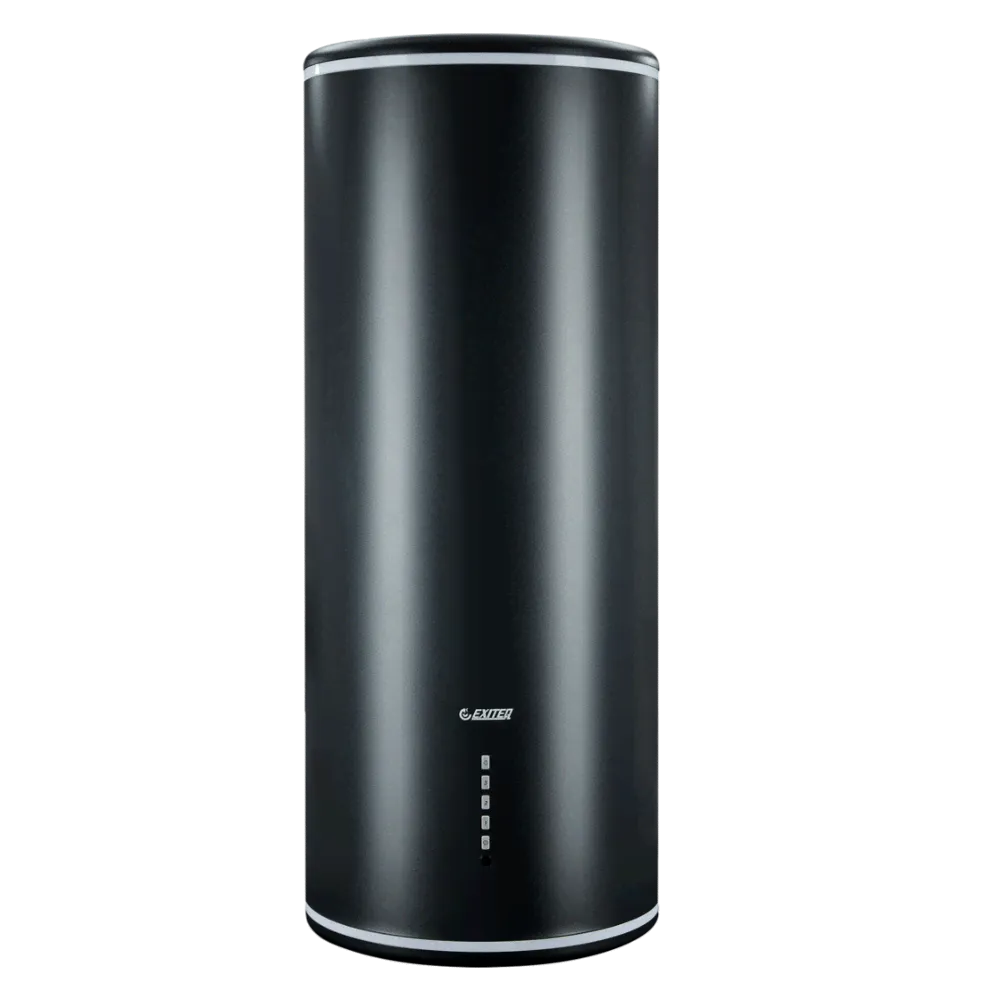 Вытяжка пристенная EXITEQ EX-1306 black, 1000 куб.м/час, ширина 38 см, черный, Китай
