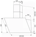 Вытяжка кухонная EXITEQ EX 1155 white шт