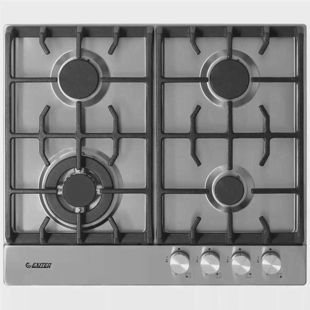 Газовая варочная панель Exiteq PF 640 STX-E/B