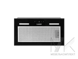 Врезной блок EXITEQ EX-1246 BLACK Glass 60, ширина 52см, макс.производ.850м3/час